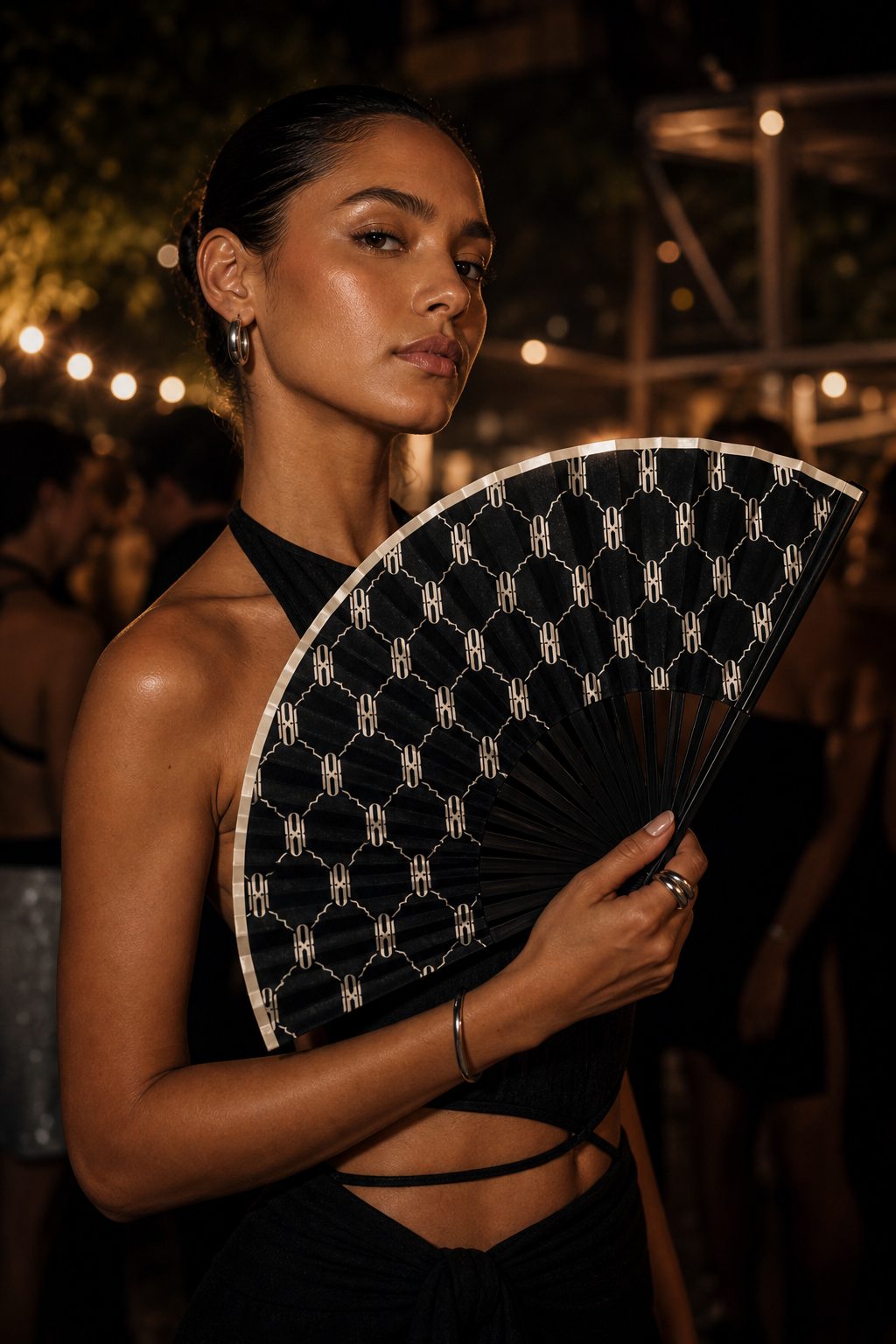 Midnight Fan worn after dark