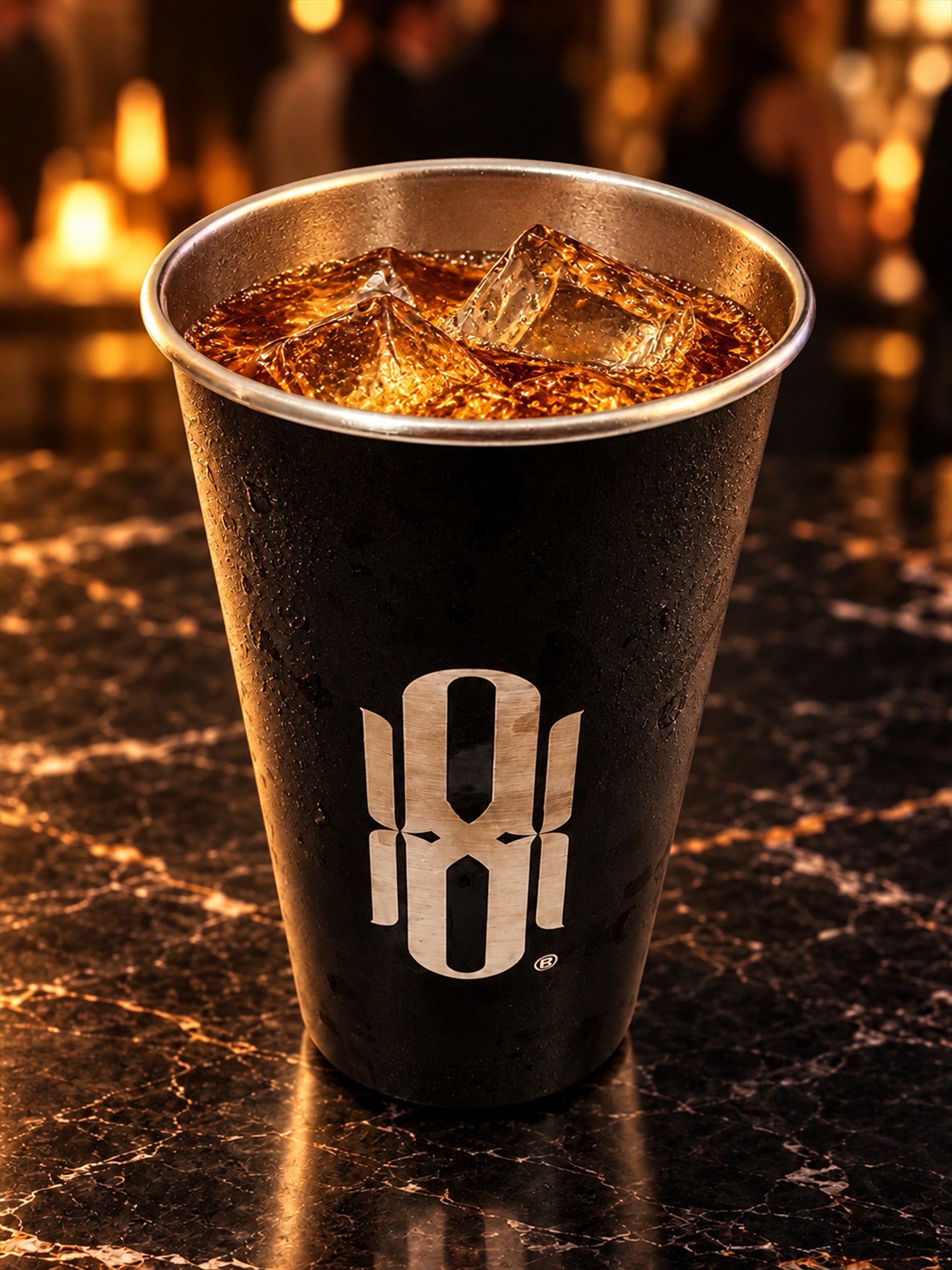 Infinito Bar styled after dark